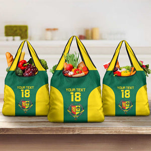 Senegal Football Custom Grocery Bag Pride of African Champions