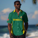 Senegal Football Custom Hawaiian Shirt Pride of African Champions