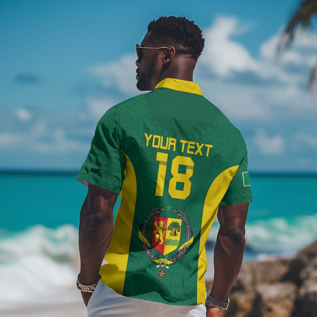 Senegal Football Custom Hawaiian Shirt Pride of African Champions