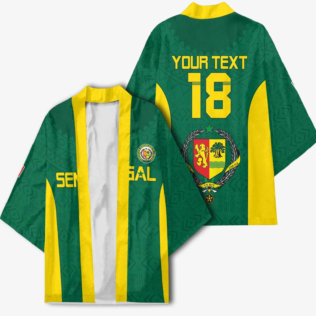 Senegal Football Custom Kimono Pride of African Champions