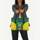 Senegal Football Custom Leather Bag Pride of African Champions