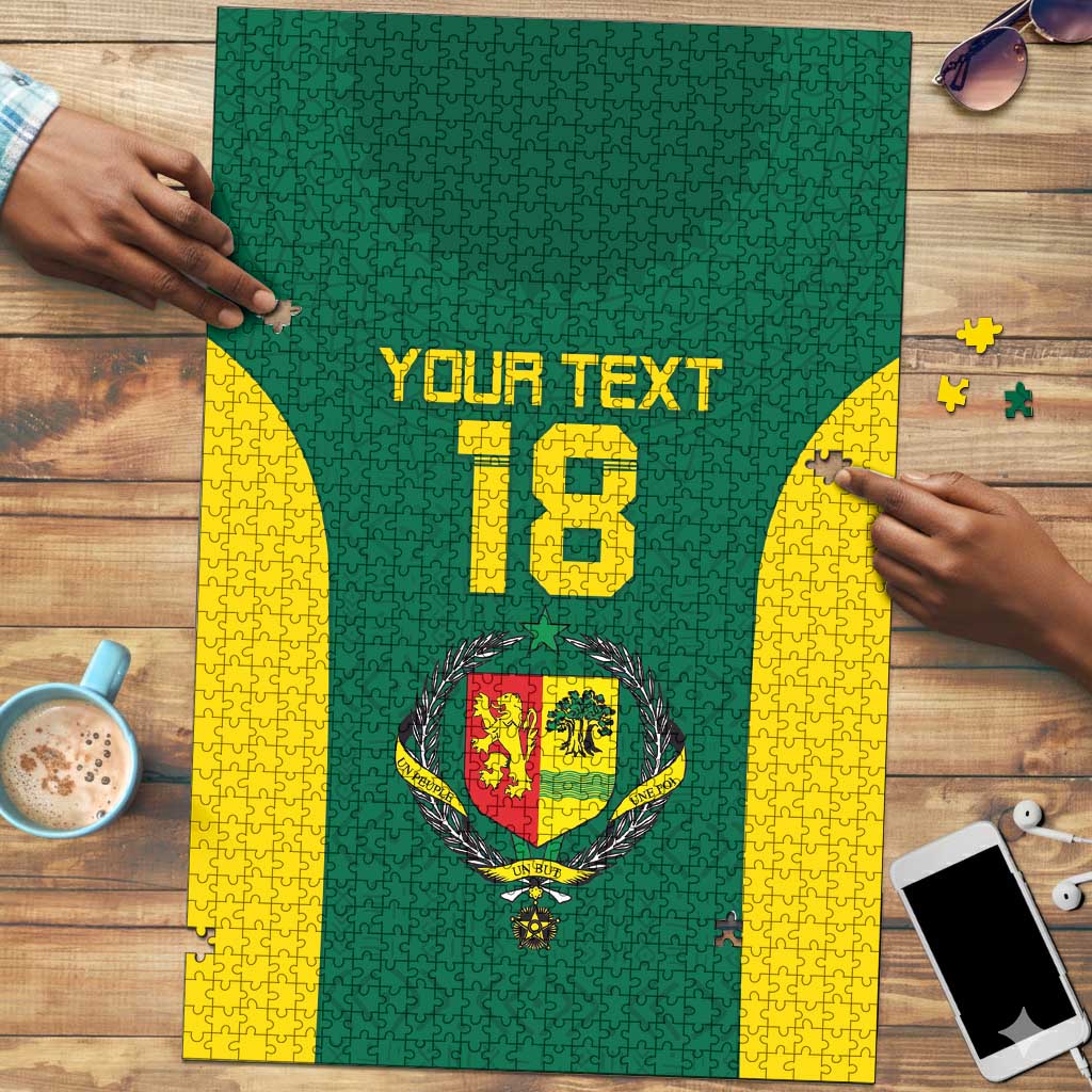 Senegal Football Custom Puzzle Pride of African Champions