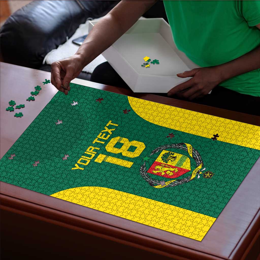 Senegal Football Custom Puzzle Pride of African Champions
