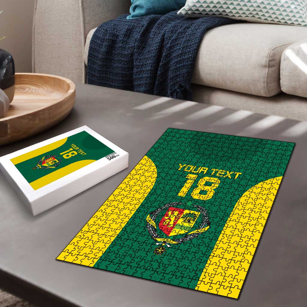 Senegal Football Custom Puzzle Pride of African Champions