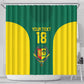 Senegal Football Custom Shower Curtain Pride of African Champions
