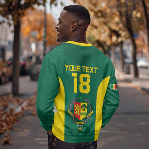 Senegal Football Custom Sweatshirt Pride of African Champions