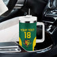 Senegal Football Custom Tumbler With Handle Pride of African Champions