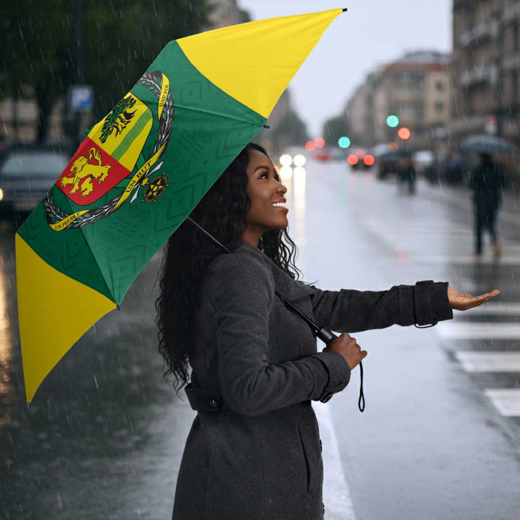 Senegal Football Custom Umbrella Pride of African Champions