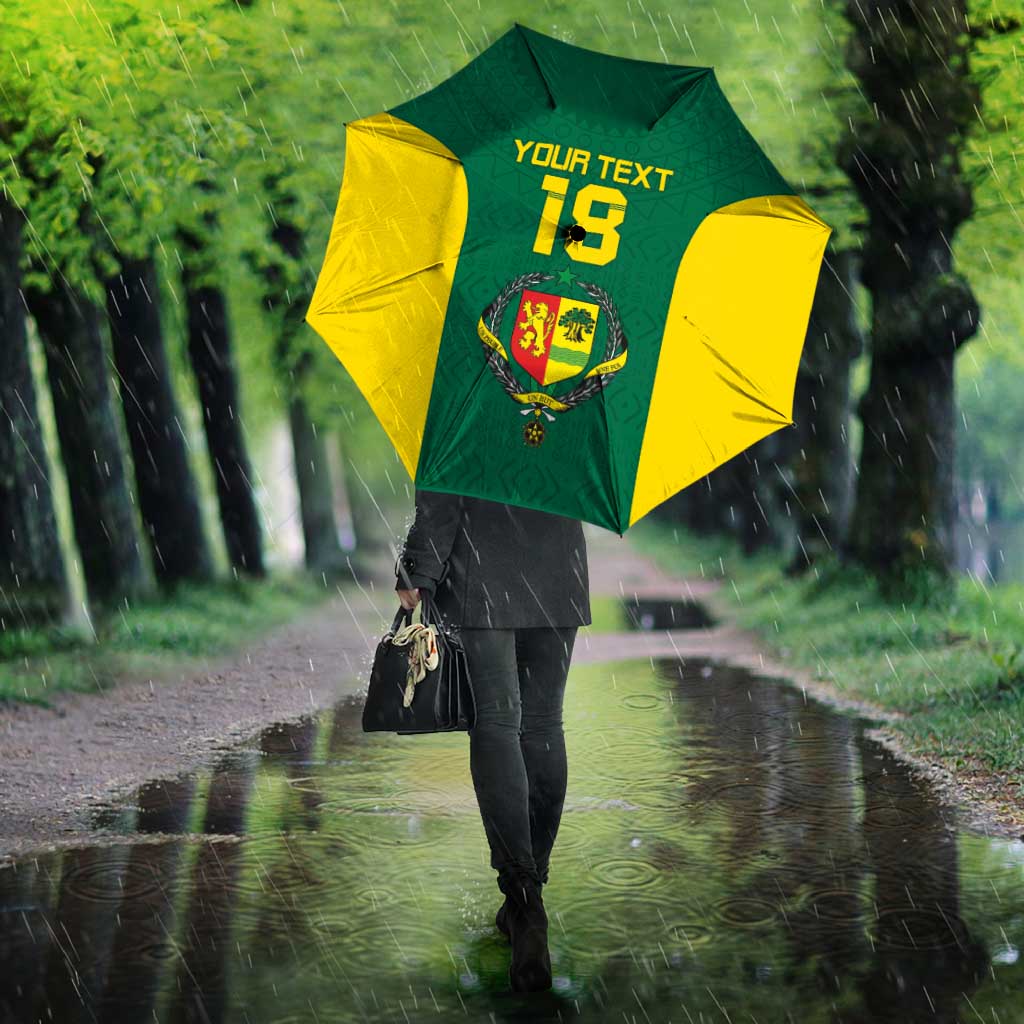 Senegal Football Custom Umbrella Pride of African Champions