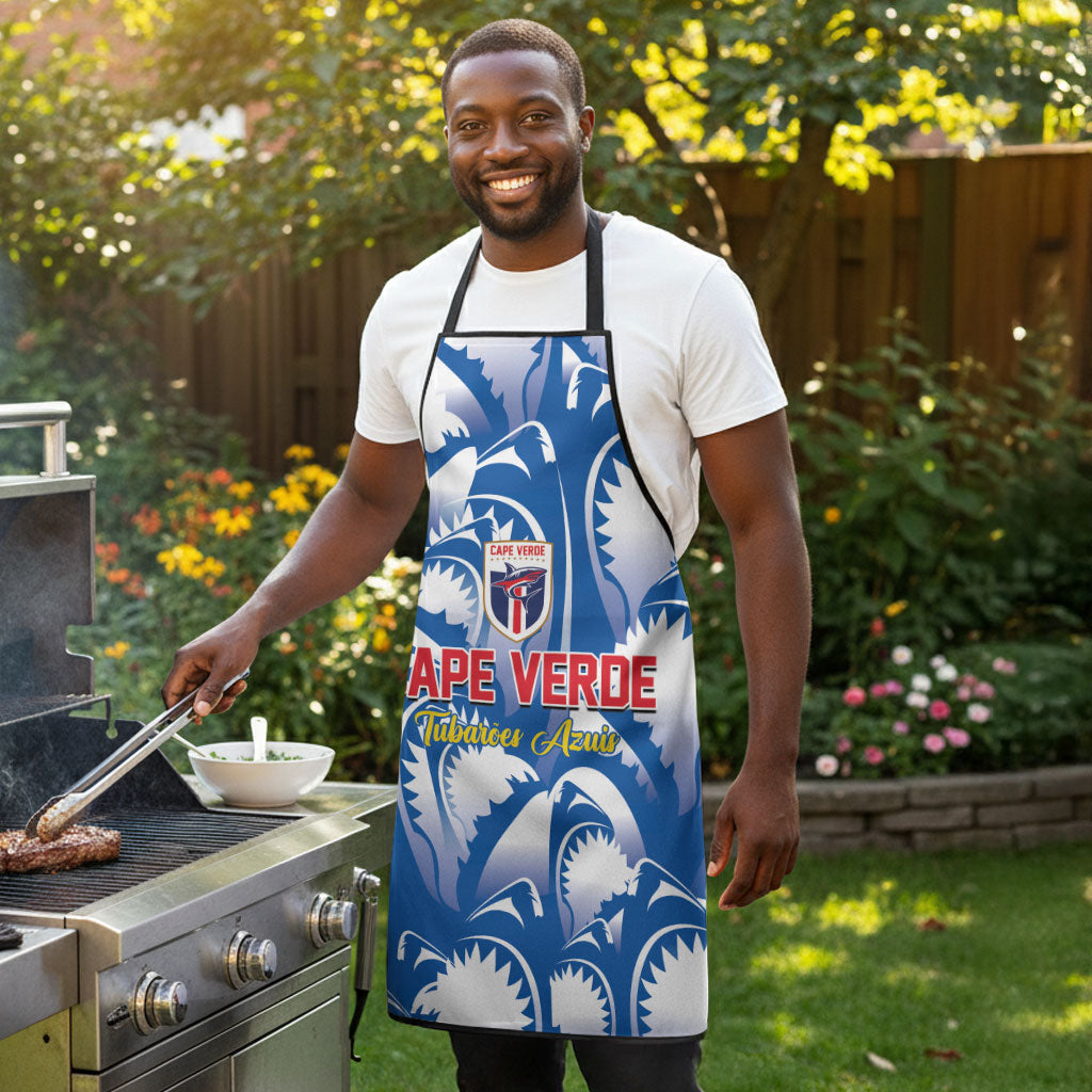 Football Cape Verde Blue Sharks Apron Rise Again Island