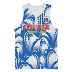 Custom Football Cape Verde Blue Sharks Basketball Jersey Rise Again Island