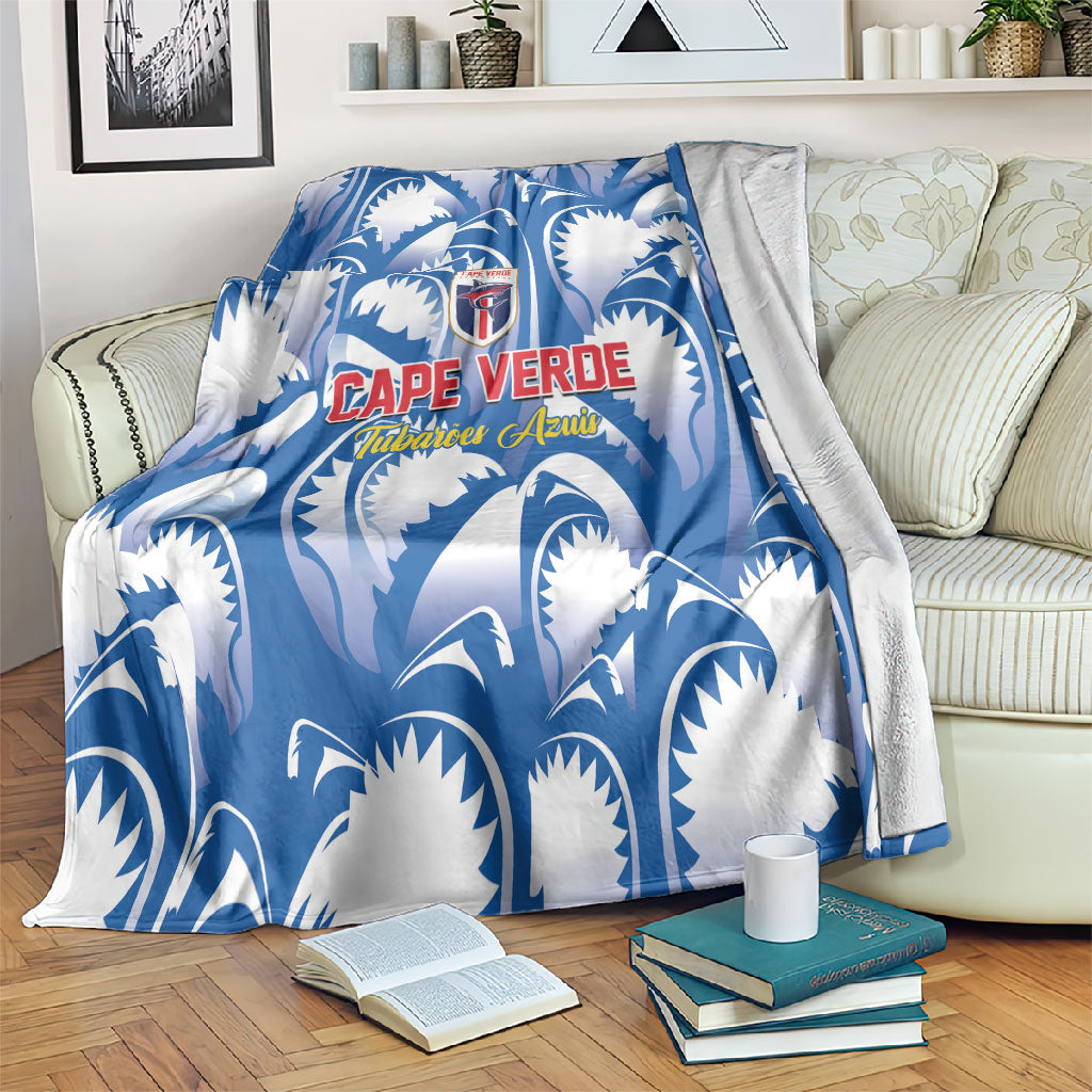 Football Cape Verde Blue Sharks Blanket Rise Again Island