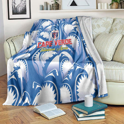 Football Cape Verde Blue Sharks Blanket Rise Again Island
