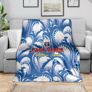 Football Cape Verde Blue Sharks Blanket Rise Again Island