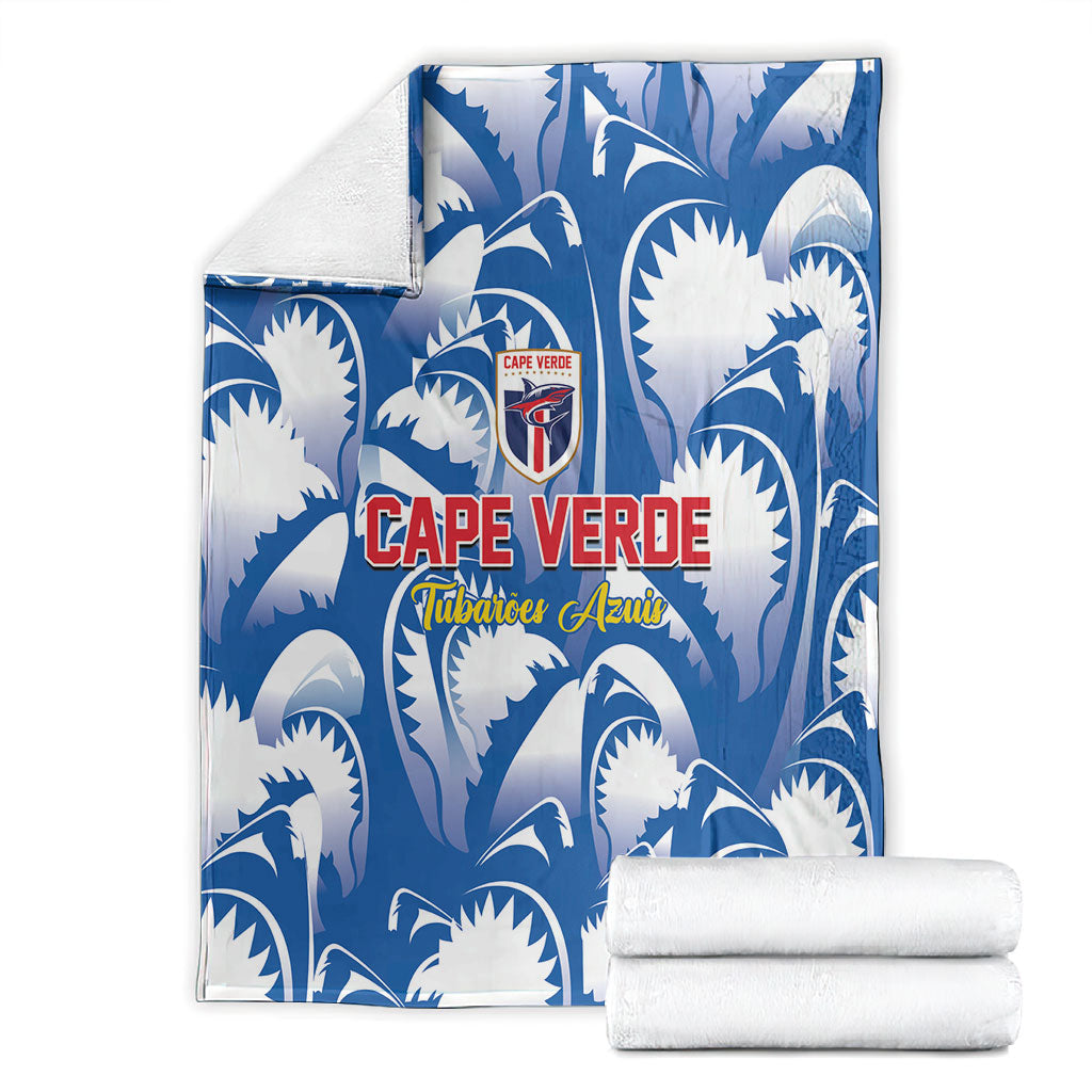 Football Cape Verde Blue Sharks Blanket Rise Again Island