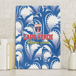 Football Cape Verde Blue Sharks Canvas Wall Art Rise Again Island