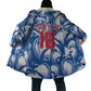 Custom Football Cape Verde Blue Sharks Cloak Rise Again Island