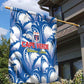 Football Cape Verde Blue Sharks Garden Flag Rise Again Island