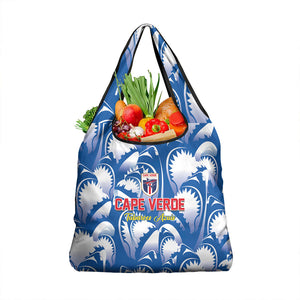 Football Cape Verde Blue Sharks Grocery Bag Rise Again Island
