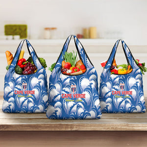 Football Cape Verde Blue Sharks Grocery Bag Rise Again Island