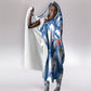 Football Cape Verde Blue Sharks Hooded Blanket Rise Again Island