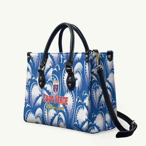 Football Cape Verde Blue Sharks Leather Bag Rise Again Island