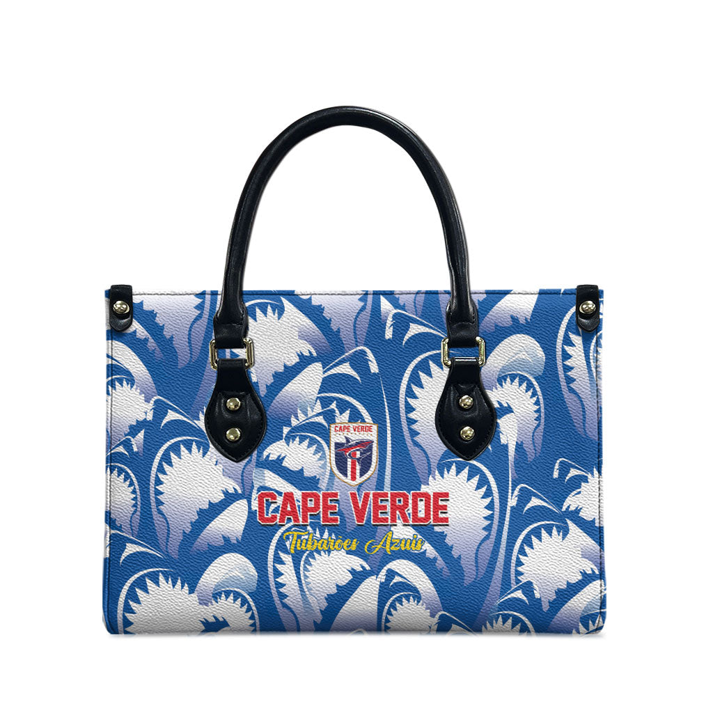 Football Cape Verde Blue Sharks Leather Bag Rise Again Island
