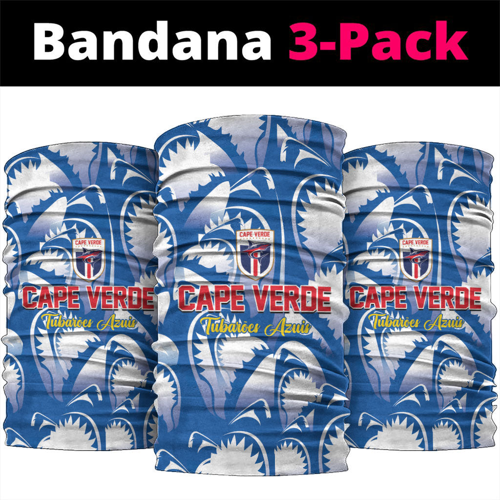 Football Cape Verde Blue Sharks Neck Gaiter Rise Again Island
