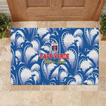 Football Cape Verde Blue Sharks Rubber Doormat Rise Again Island