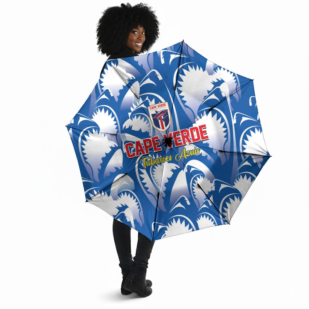 Football Cape Verde Blue Sharks Umbrella Rise Again Island