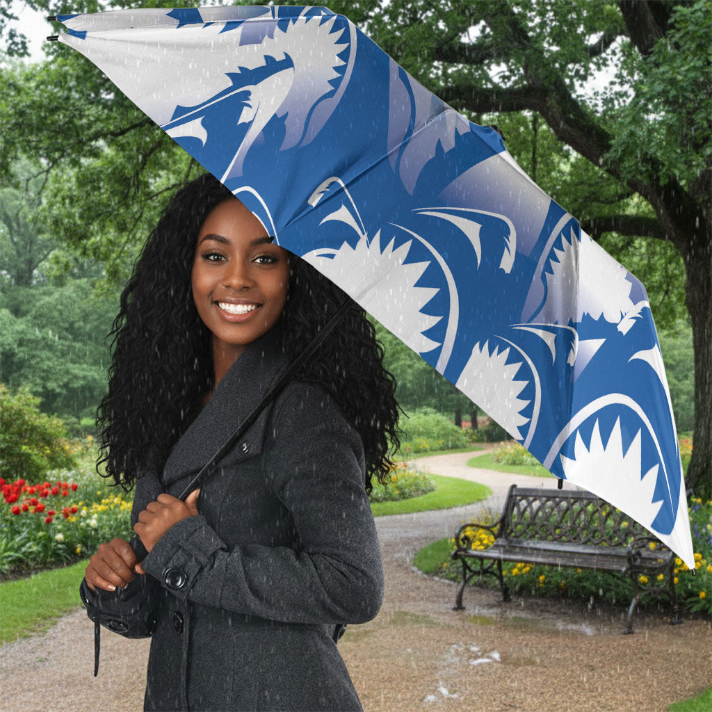 Football Cape Verde Blue Sharks Umbrella Rise Again Island
