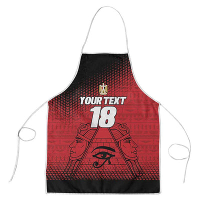 Custom Egypt Football Apron The Pharaohs Eye of Horus