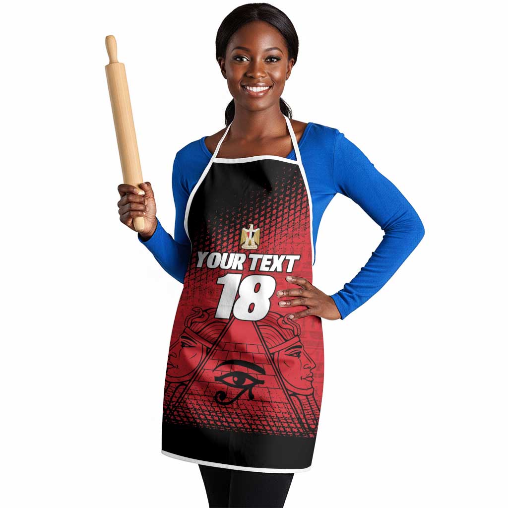 Custom Egypt Football Apron The Pharaohs Eye of Horus