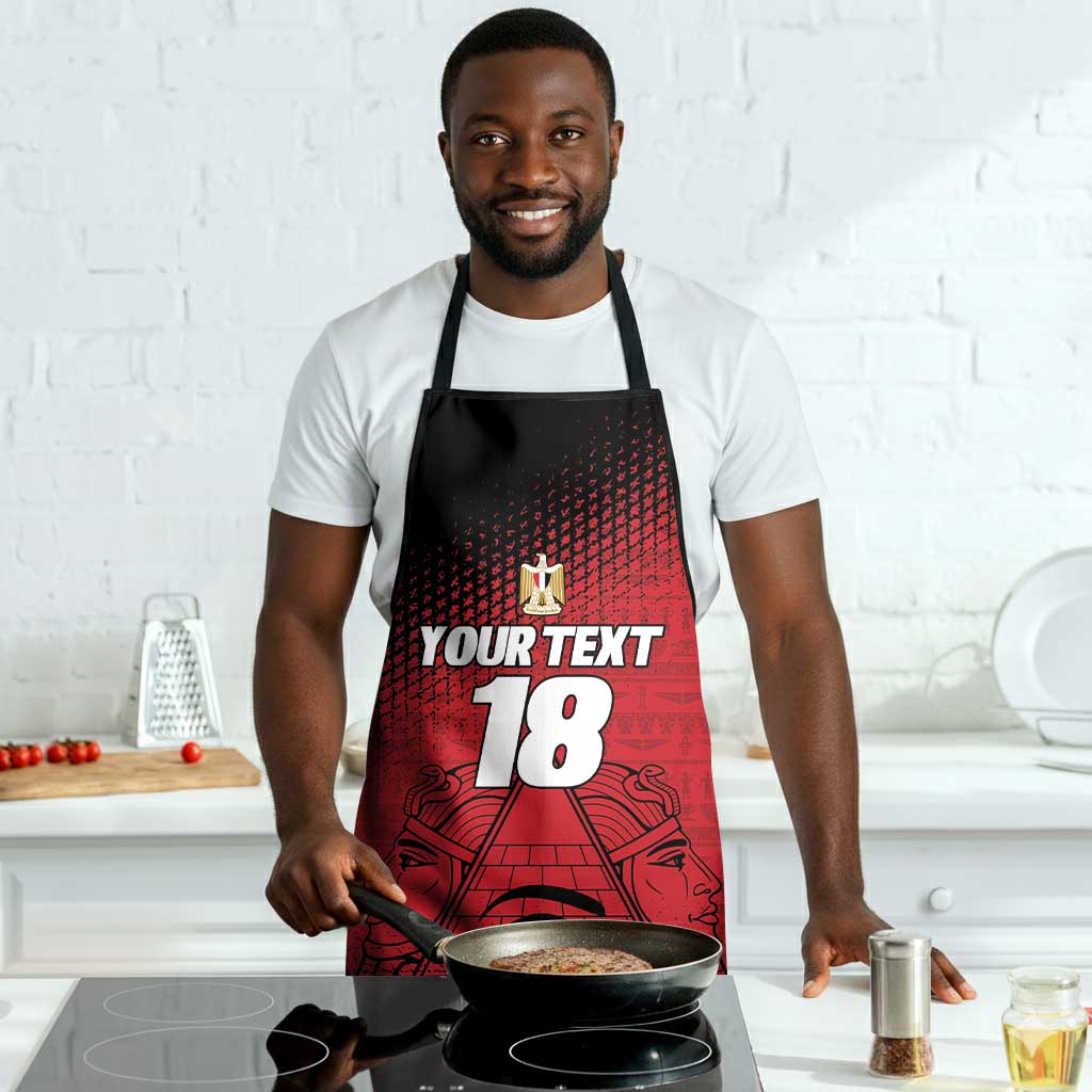 Custom Egypt Football Apron The Pharaohs Eye of Horus