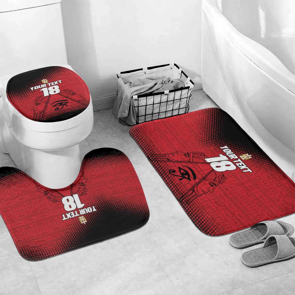 Custom Egypt Football Bathroom Set The Pharaohs Eye of Horus