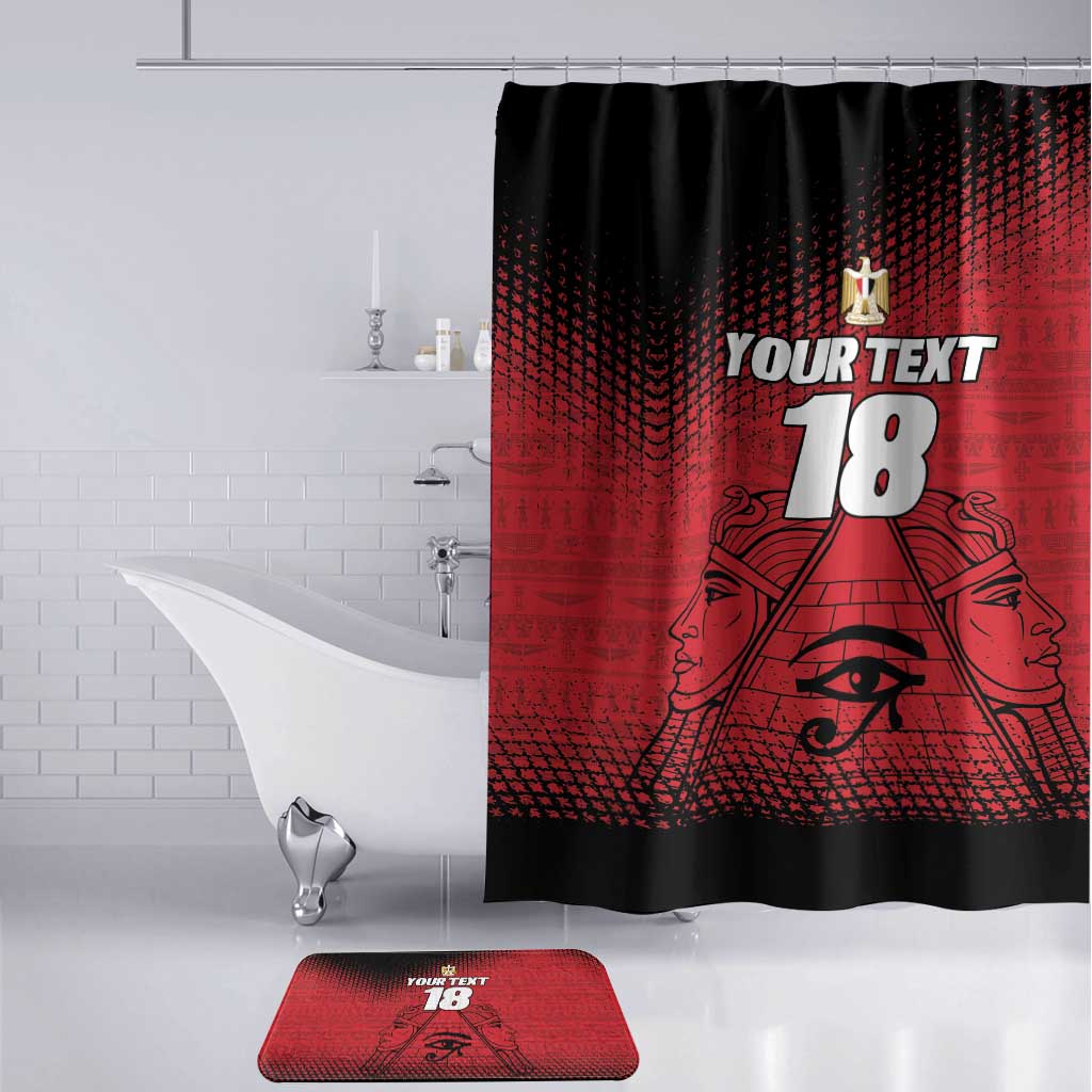 Custom Egypt Football Bathroom Set The Pharaohs Eye of Horus