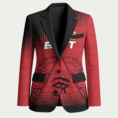 Custom Egypt Football Blazer The Pharaohs Eye of Horus