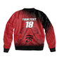 Custom Egypt Football Bomber Jacket The Pharaohs Eye of Horus