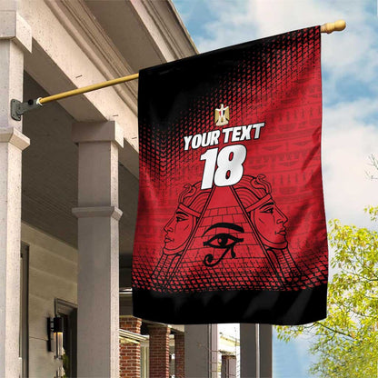Custom Egypt Football Garden Flag The Pharaohs Eye of Horus