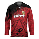 Custom Egypt Football Hockey Jersey The Pharaohs Eye of Horus