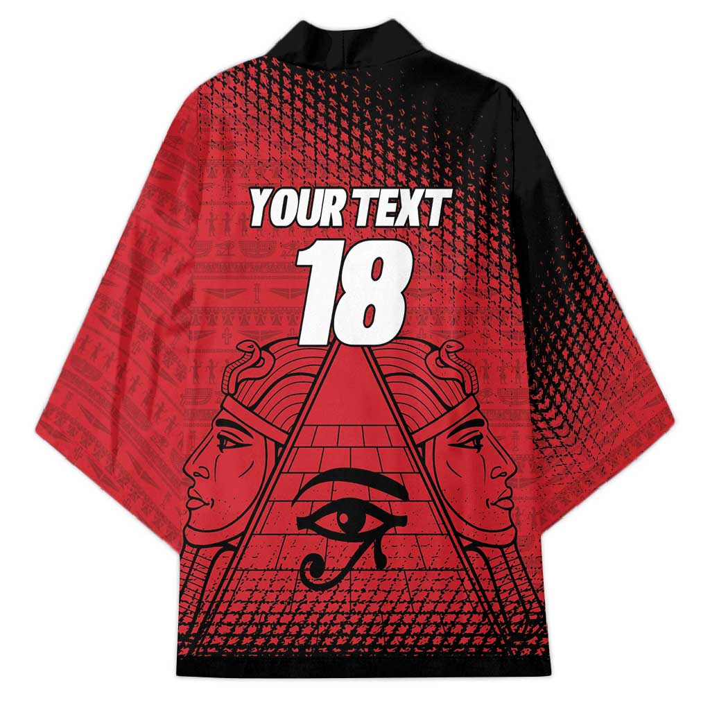 Custom Egypt Football Kimono The Pharaohs Eye of Horus