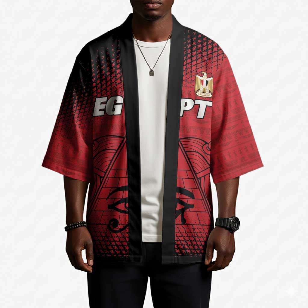 Custom Egypt Football Kimono The Pharaohs Eye of Horus