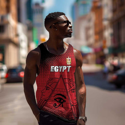 Custom Egypt Football Men Tank Top The Pharaohs Eye of Horus