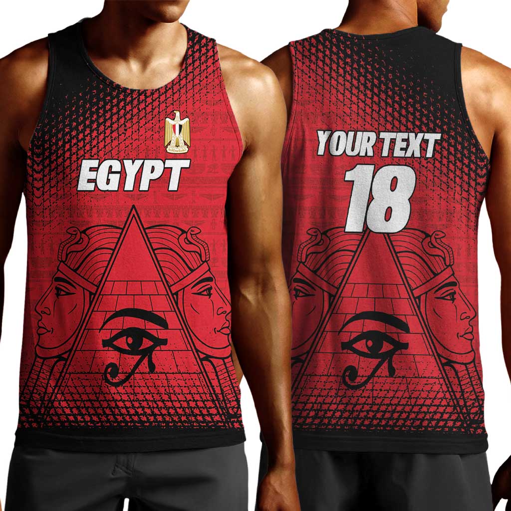 Custom Egypt Football Men Tank Top The Pharaohs Eye of Horus