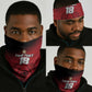 Custom Egypt Football Neck Gaiter The Pharaohs Eye of Horus