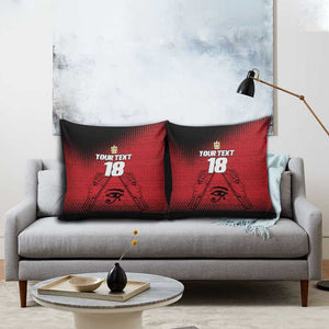 Custom Egypt Football Pillow Cover The Pharaohs Eye of Horus