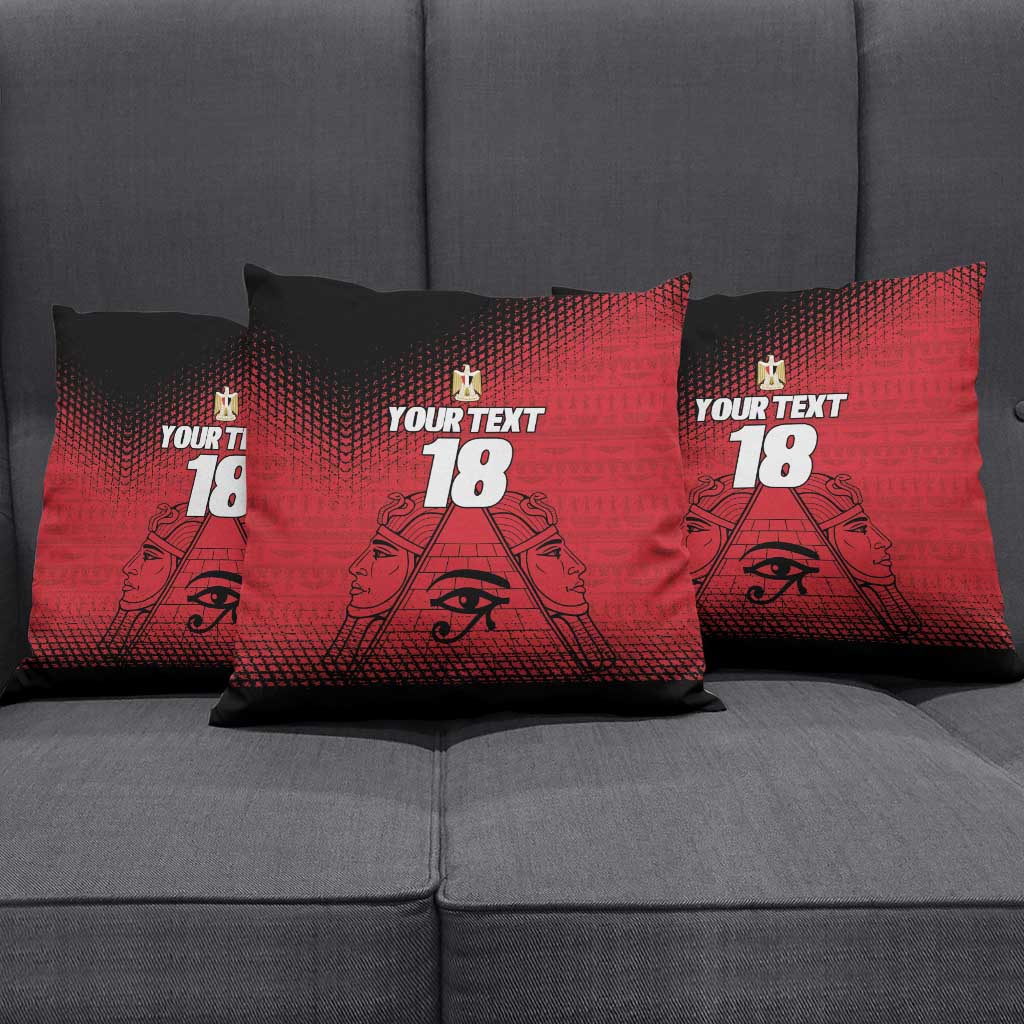 Custom Egypt Football Pillow Cover The Pharaohs Eye of Horus