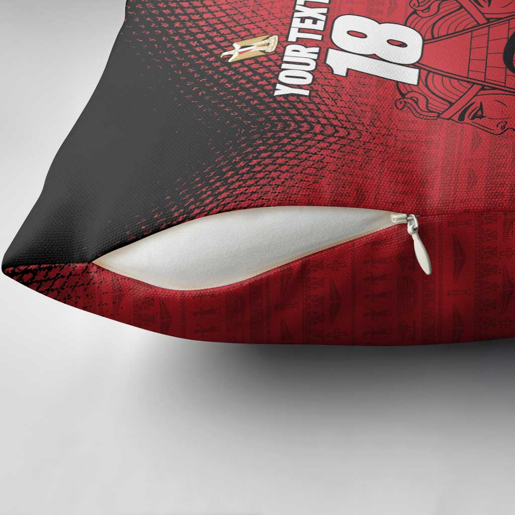Custom Egypt Football Pillow Cover The Pharaohs Eye of Horus