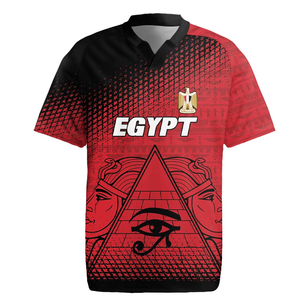 Custom Egypt Football Rugby Jersey The Pharaohs Eye of Horus