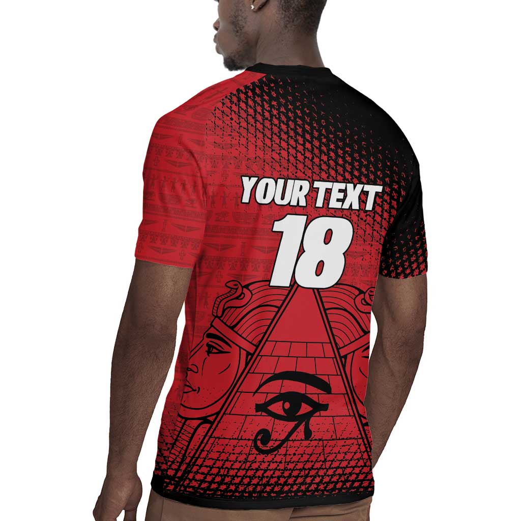 Custom Egypt Football Rugby Jersey The Pharaohs Eye of Horus